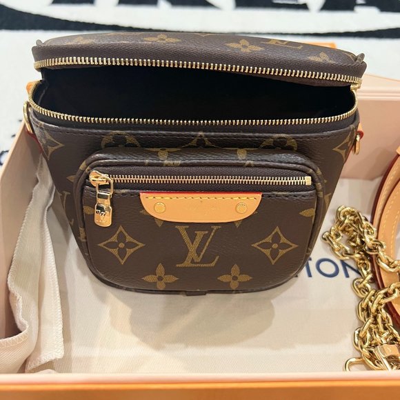 100% Authentic Brand New Louis Vuitton Mini Bumbag Monogram Canvas - Picture 15 of 15